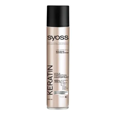 Schwarzkopf Syoss Keratin Lakier do włosów extra mocny 300ml