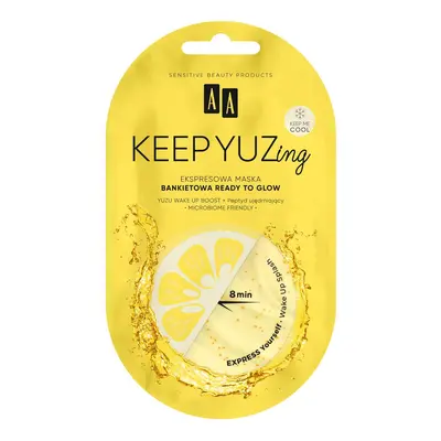 AA Keep Yuzing Ekspresowa maska bankietowa ready to glow 7 ml