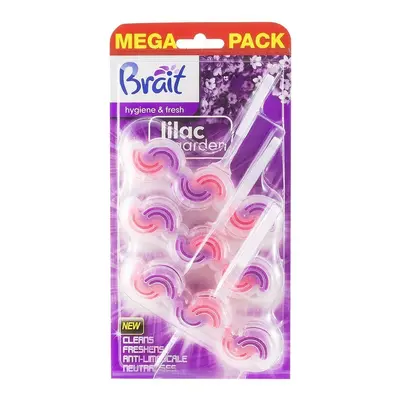 Brait Hygiene & Fresh Kostka toaletowa do WC 2-fazowa Lilac Garden-3x45g