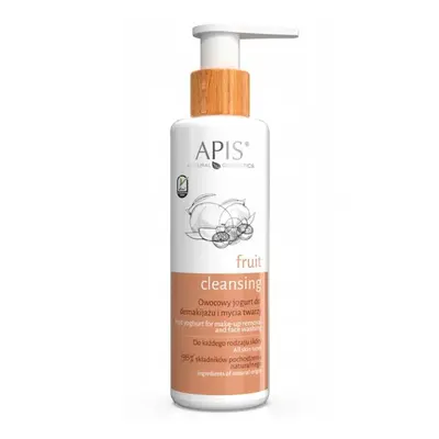 Apis Fruit jogurt do demakijażu i mycia twarzy 150 ml