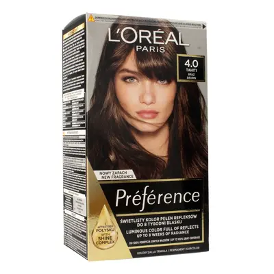 Loreal Preference Farba do włosów 4.0 Tahiti - brąz