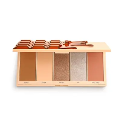 Makeup Revolution Waffle Chocolate Paleta do Konturowania