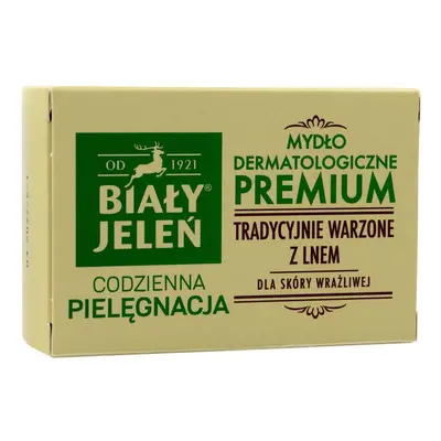 Biały Jeleń Mydło hipoalergiczne premium w kostce kartonik 100g