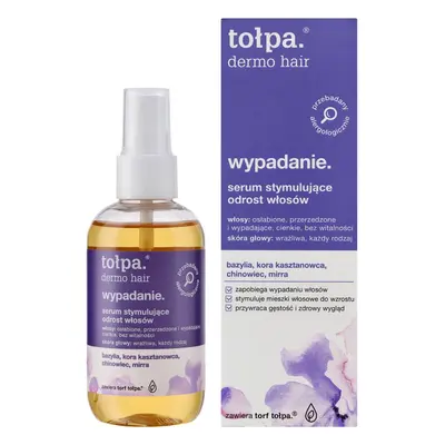 TOŁPA Dermo Hair Wypadanie Serum stymulujące odrost włosów 100 ml