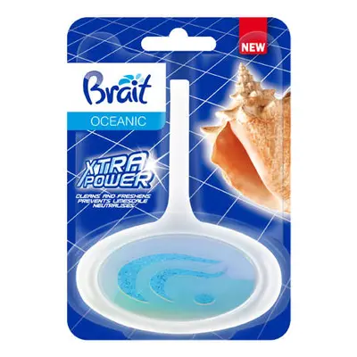 Brait Xtra Power Kostka toaletowa do WC w koszyku - Oceanic 40g