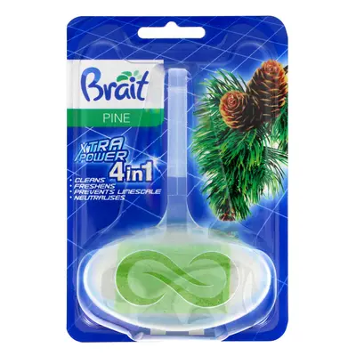 Brait Xtra Power Kostka toaletowa do WC w koszyku - Pine 40g