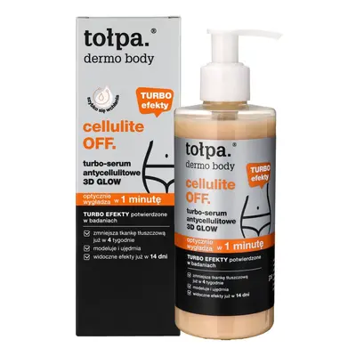 TOŁPA Dermo Body Cellulite Off Turbo-serum antycellulitowe 3D Glow 250 ml