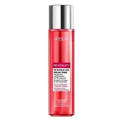 Loreal REVITALIFT Peeling-Toner złuszczający z Kwasem Glikolowym (5%) 180ml