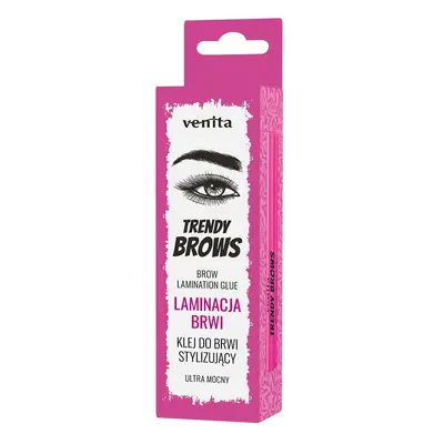 VENITA Trendy Brows Laminacja Brwi - Klej do brwi stylizujący ultra mocny 8g