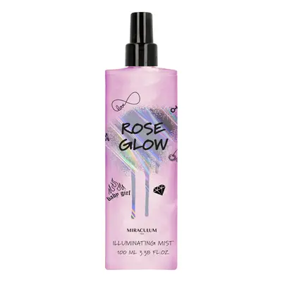 MIRACULUM Illuminating Mist Rozświetlająca Mgiełka zapachowa dla nastolatek - Rose Glow 100ml