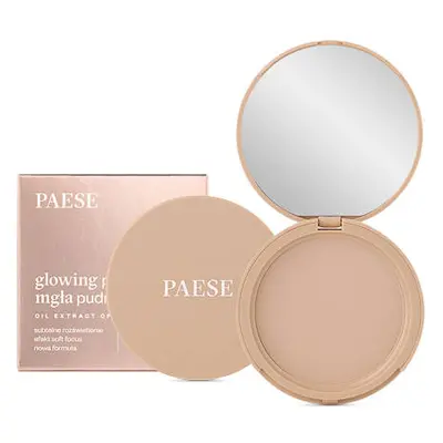 Paese Glowing Powder Rozświetlający puder do twarzy Mgła pudrowa 12 Natural Beige 10 g