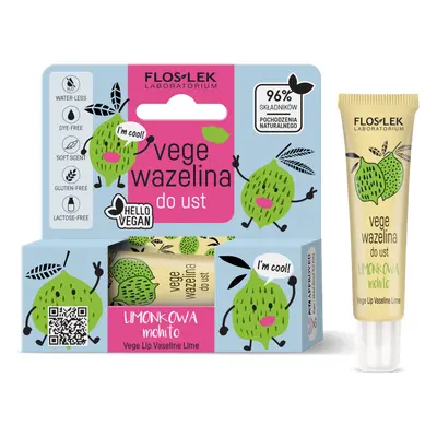 Floslek Lip Care Vege Wazelina do ust Mohito - limonkowa 10g