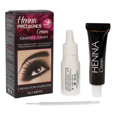 Verona Henna do brwi kremowa Pro Series Creme - grafit