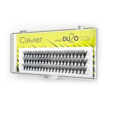 Clavier DU2O Double Volume 8 mm kępki rzęs 20D