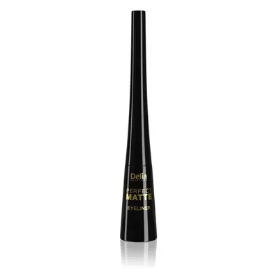 Delia Cosmetics Shape Master Eyeliner matowy w płynie Perfect Matte - Brown 4ml