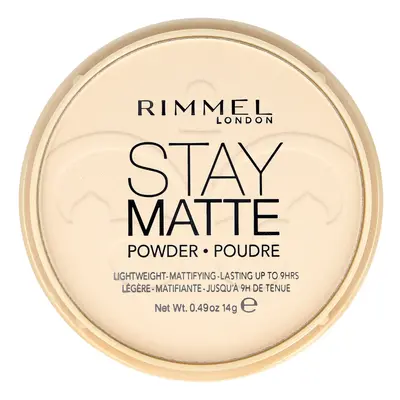 Rimmel Puder prasowany Stay Matte nr 001 14g