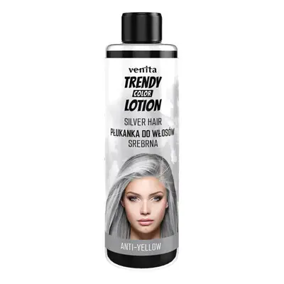 VENITA Trendy Color Lotion Płukanka do włosów anti-yellow - Srebrna 200ml