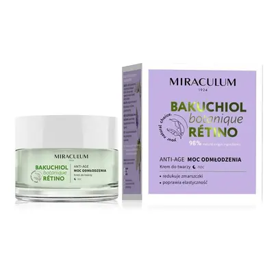 Miraculum Bakuchiol Botanique Retino Krem na noc - moc odmłodzenia 50ml