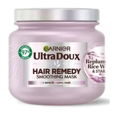 GARNIER Ultra Doux Maska do włosów długich Replumping Rise Water & Starch (woda ryżowa i skrobia