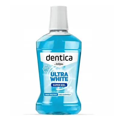 Tołpa Dentica Ultra White Miętowy Płyn Do Płukania Jamy Ustnej 500ml