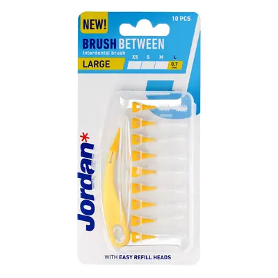 JORDAN Czyściki do przestrzeni międzyzębowych - L (large) 0.7mm -10szt