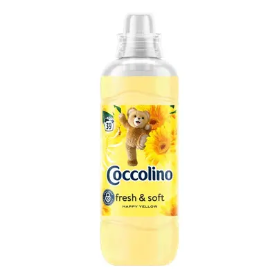 COCCOLINO Fresh Soft Płyn do płukania tkanin Happy Yellow 975ml (39 prań)