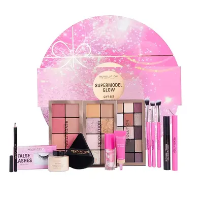 REVOLUTION Zestaw Gift Set Super Model Glow 3