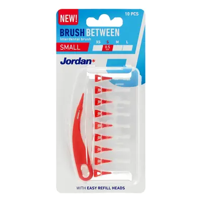 JORDAN Czyściki do przestrzeni międzyzębowych - S (small) 0.5mm -10szt