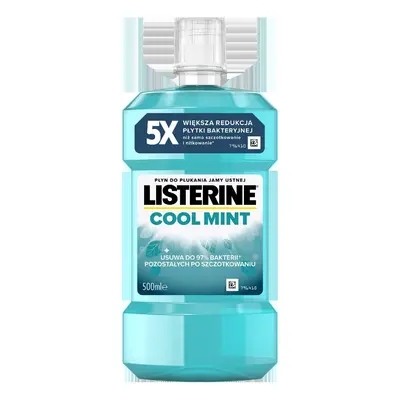 LISTERINE Płyn do płukania jamy ustnej Cool Mint 500 ml