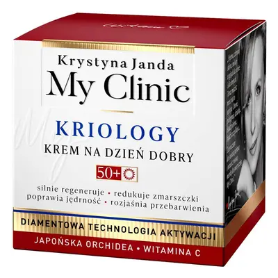 JANDA My Clinic Kriology 50+ Krem na dzień dobry - Japońska Orchidea & Witamina C 50ml