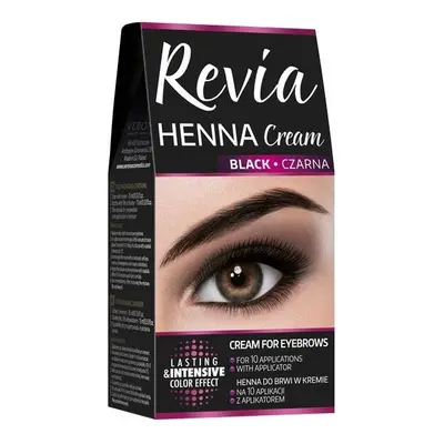 Verona Revia Henna do brwi w kremie Czarna 15ml