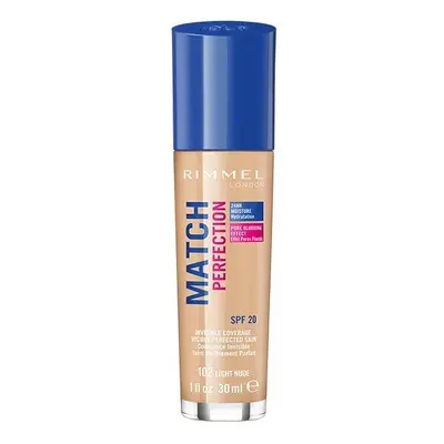Rimmel Podkład Match Perfection nr 102 light nude 30ml