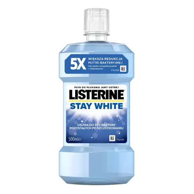 LISTERINE Płyn do płukania jamy ustnej Stay White 500 ml