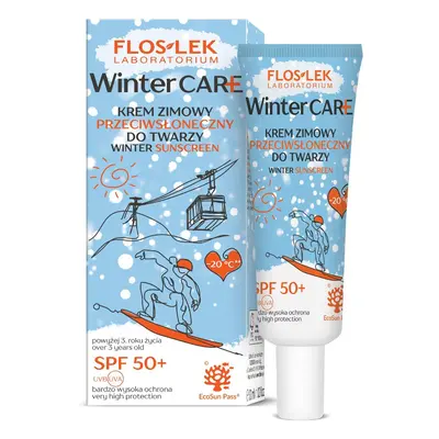 Flos-Lek Winter Care Krem zimowy przeciwsłoneczny do twarzy - SPF50+30ml