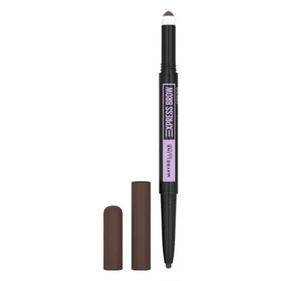 MAYBELLINE Express Brow Satin Duo Dwustronna Kredka do brwi nr 04 Dark Brown