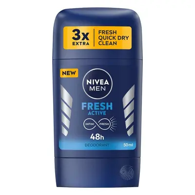 NIVEA MEN Dezodorant w sztyfcie Fresh Active 50 ml