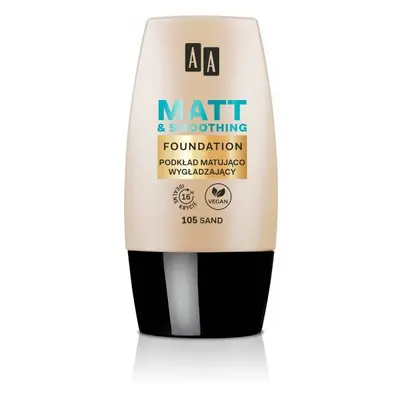 AA Make Up Matt Podkład matująco-wygładzający 105 Sand 30ml