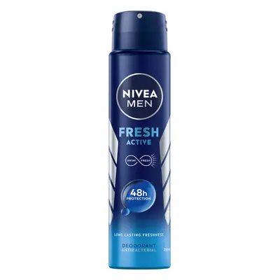 NIVEA Men Dezodorant męski w sprayu Fresh Active 250ml