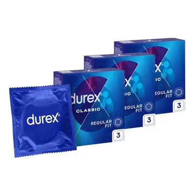 Durex Classic Zestaw Prezerwatywy 3x 3 szt.