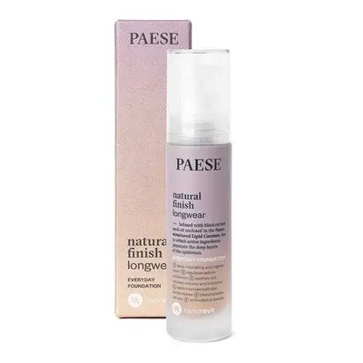 Paese Nanorevit Natural Finish Longwear Everyday Foundation 2,5 Sand Beige 30 ml