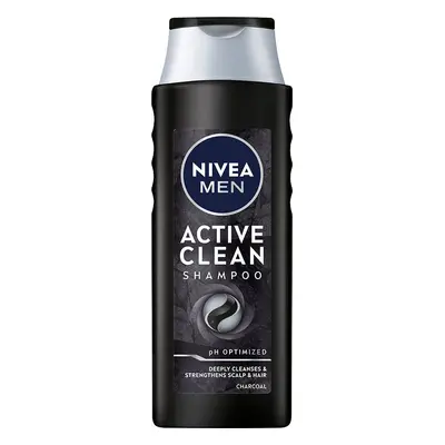 NIVEA Men Szampon do włosów ACTIVE CLEAN oczyszczający 400ml