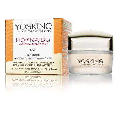 YOSKINE Hokkaido Japan-Enzyme 65+ Krem przeciwzmarszczkowy z peptydami i enzymami dyni 50 ml