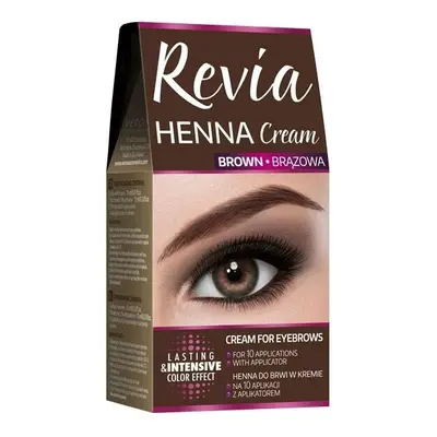 Verona Revia Henna do brwi w kremie Brązowa 15ml
