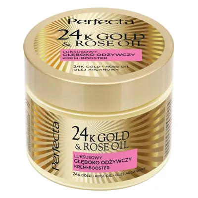 PERFECTA 24K Gold&Rose Oil Luksusowy głęboko odżywczy krem-booster