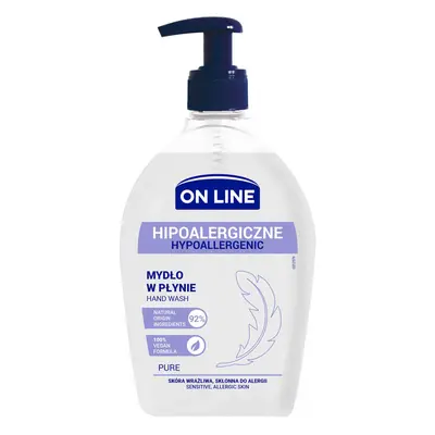 On Line Mydło w dozowniku Hipoalergiczne Pure 500ml