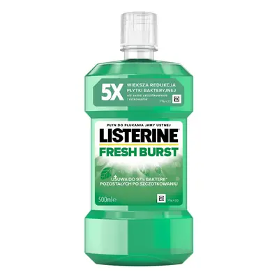 LISTERINE Płyn do płukania jamy ustnej Fresh Burst 500 ml