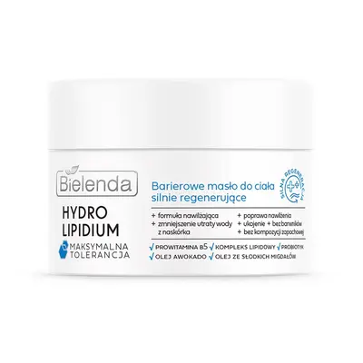 BIELENDA HYDRO LIPIDIUM Barierowe masło do ciała silnie regenerujące