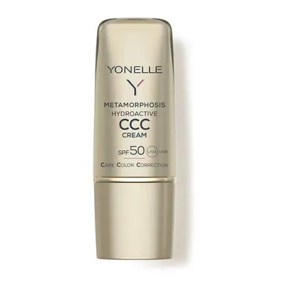 Yonelle Metamorphosis Hydroaktywny CCC 3 Gold Tan Krem SPF50 30 ml