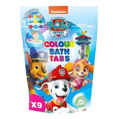 KIDS Psi Patrol Pastylki koloryzujące do kąpieli 9 x 16g