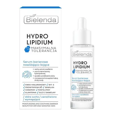 BIELENDA Hydro Lipidium Serum barierowe nawilżająco kojące - skóra sucha, uwrażliwiona 30ml